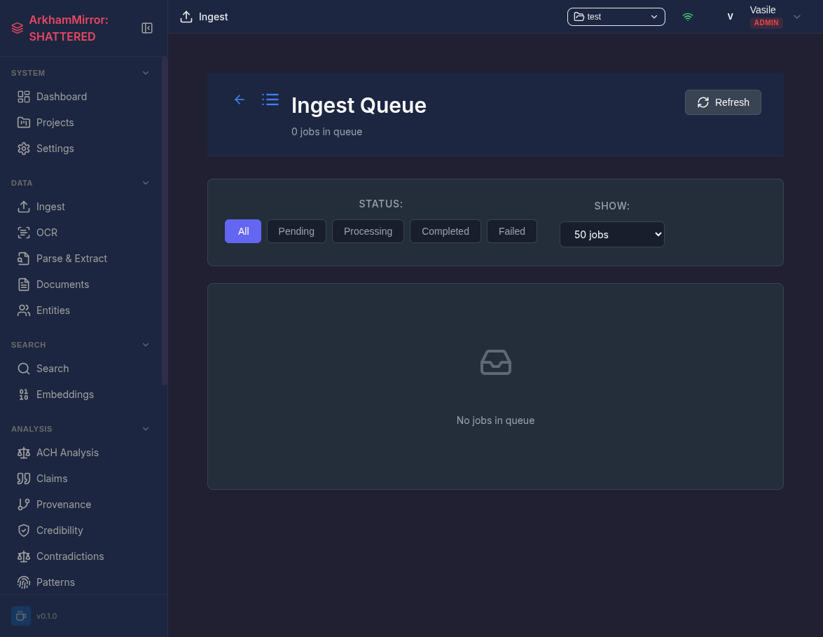 Ingest Queue після API ingest